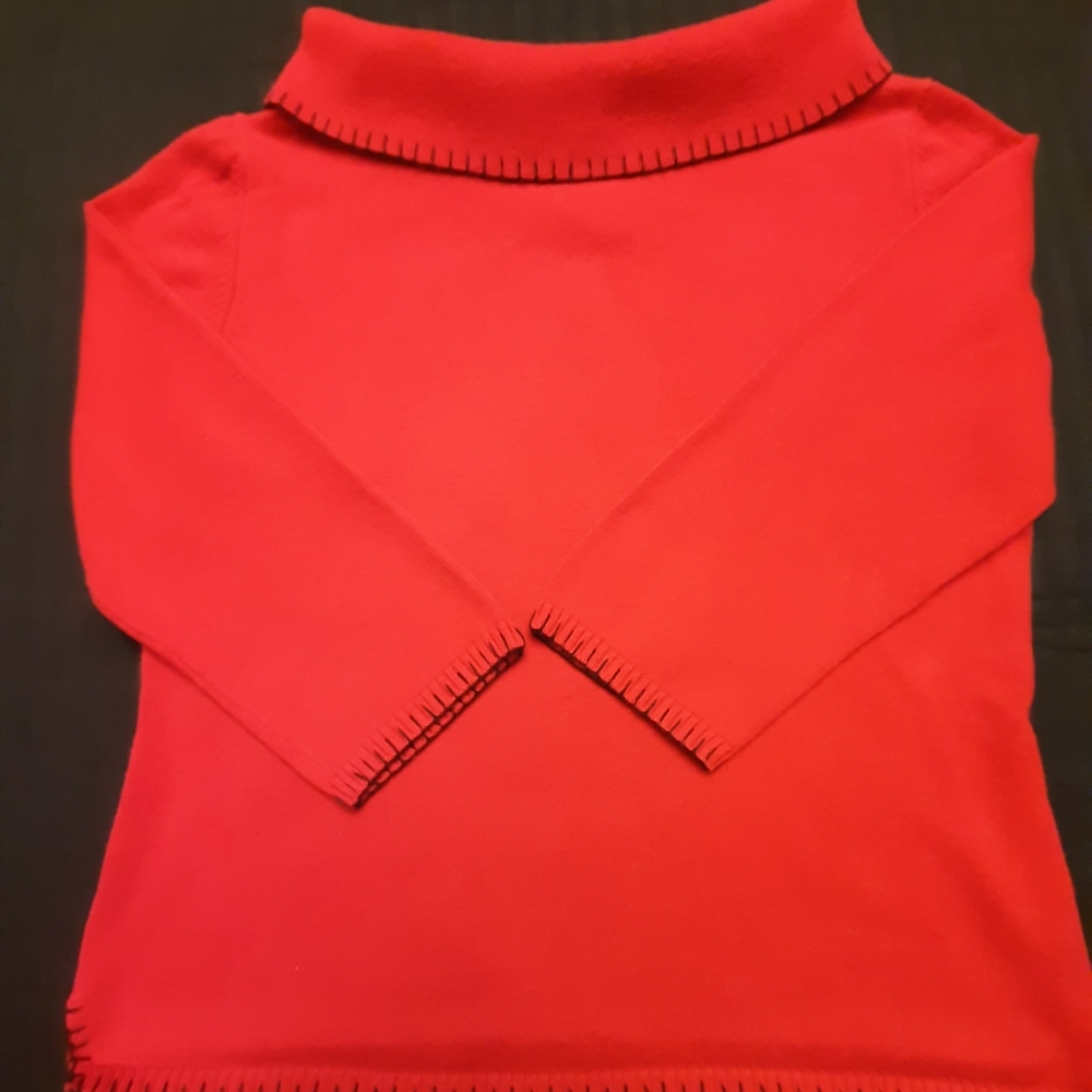 Rafaella Red Swrater